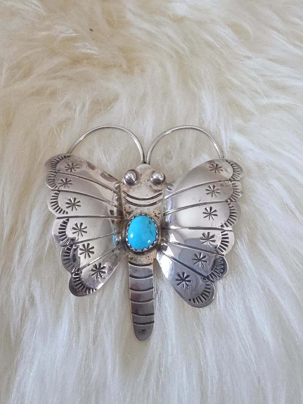 Adorable Native American Navajo Butterfly Moth Pin By Jeff Largo 🩵🦋🩶